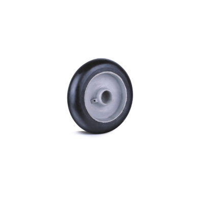 RUBBER WHEELS WITH ALUMINUM CENTER